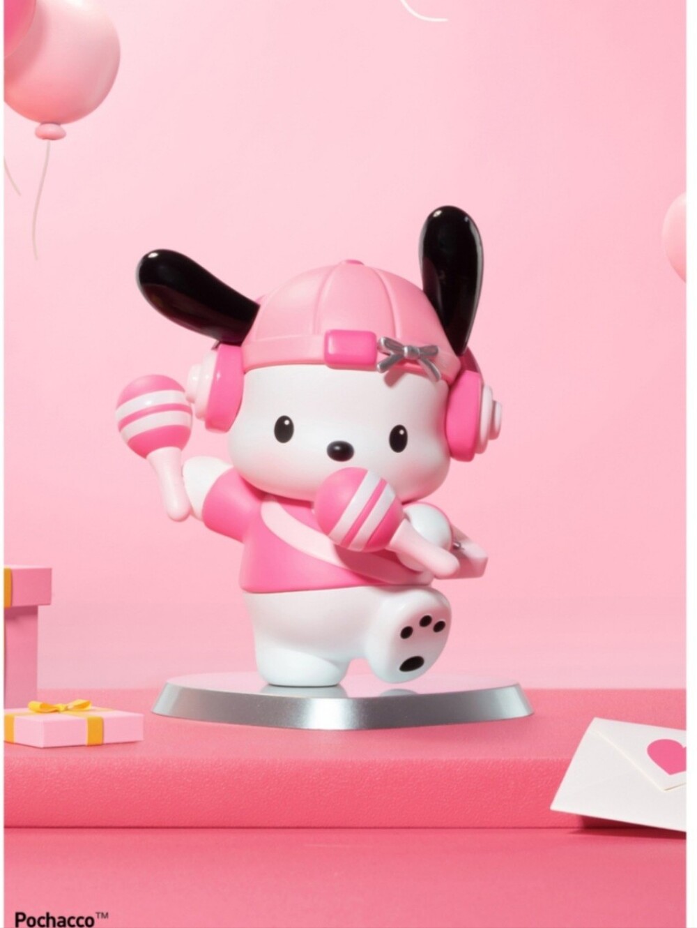 Pop Mart Hello Kitty and Friends Pink Party Series Figures - Pochacco